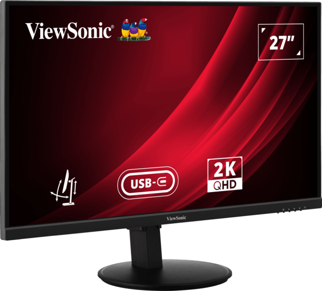 ViewSonic VG2709-2K-MHDU-2 Moniteur USB-C 27 pouces QHD 100 Hz avec deux haut-parleurs — image 5