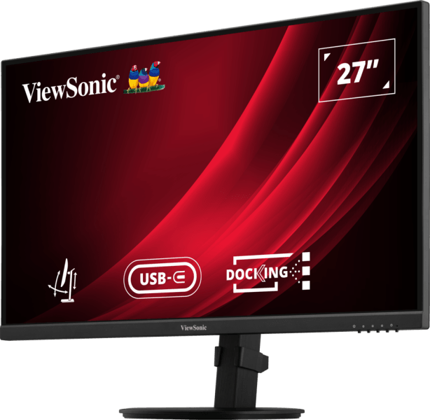 ViewSonic VG2709U-2K Moniteur d’accueil USB-C QHD 100 Hz de 27 pouces avec deux haut-parleurs et connexion en Daisy Chain — image 4