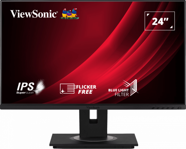 ViewSonic Moniteur 24" Pouces IPS Ultra Ergonomique — image 2