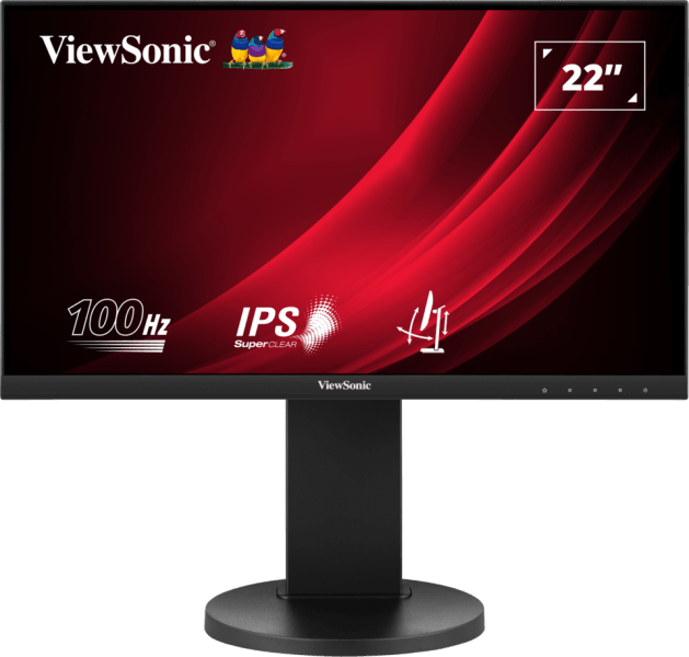 ViewSonic VG2208A-HD Moniteur Ergonomique Full HD 100 Hz 22 pouces avec hub USB — image 5