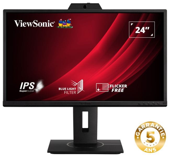 ViewSonic Moniteur Vidéoconférence 24" Pouces  Full HD — image 1