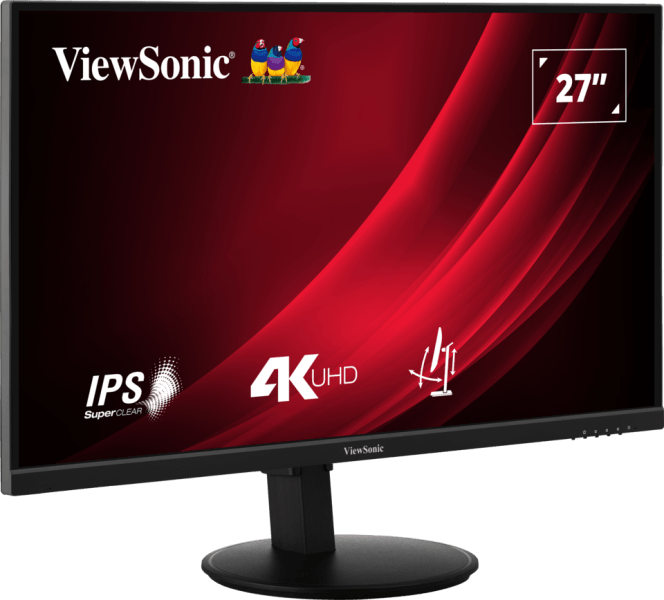 ViewSonic Moniteur Ergonomique 27" Pouces 4K UHD — image 3