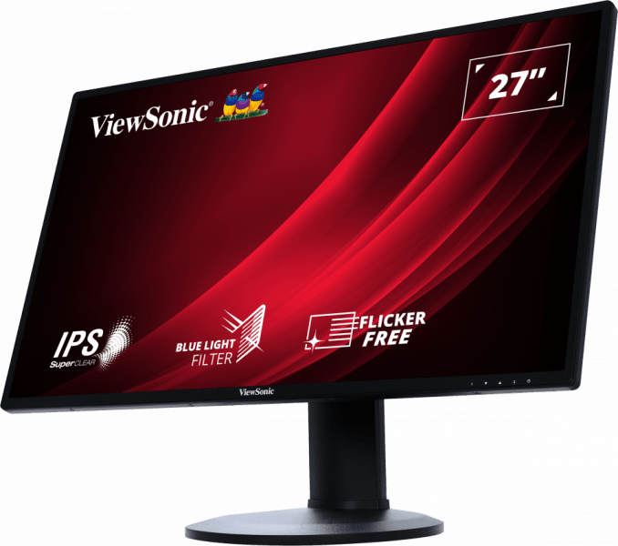 ViewSonic Moniteur ergonomique IPS 27" Pouces WQHD — image 3