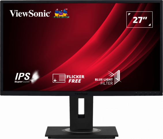 ViewSonic Moniteur Réglable Full HD IPS 27" Pouces Ergonomique