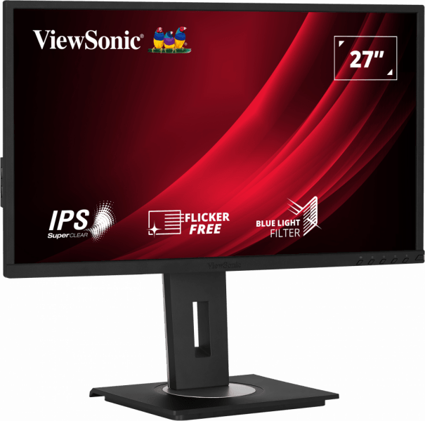ViewSonic Moniteur Réglable Full HD IPS 27" Pouces Ergonomique — image 2