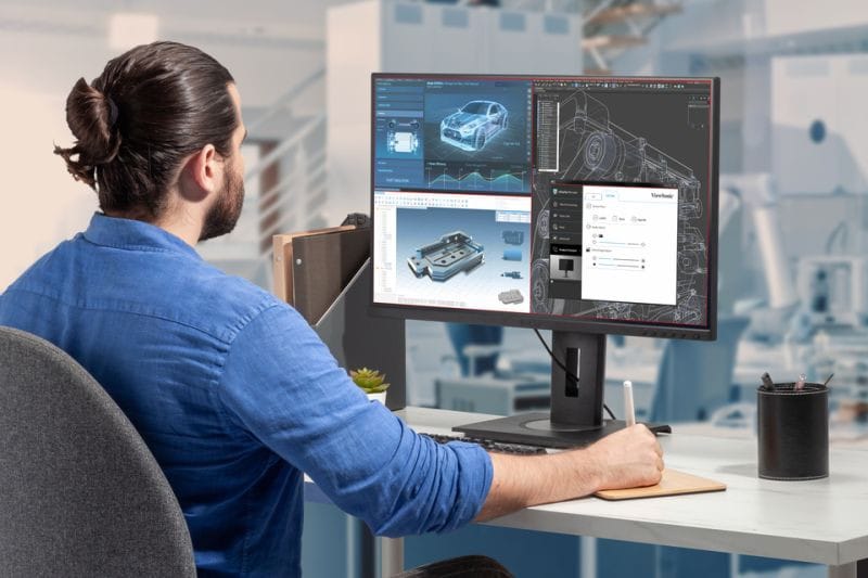 ViewSonic Moniteur d'accueil UHD 4K 27" Pouces — image 24