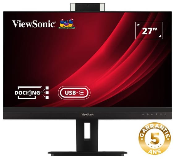 ViewSonic Moniteur de vidéoconférence QHD 27" Pouces