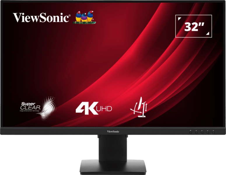 ViewSonic Écran 4K UHD de 32" Pouces avec HDR 10 et double HDMI et DisplayPort — image 2