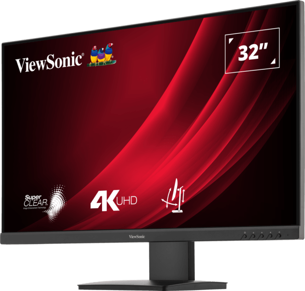 ViewSonic Écran 4K UHD de 32" Pouces avec HDR 10 et double HDMI et DisplayPort — image 4