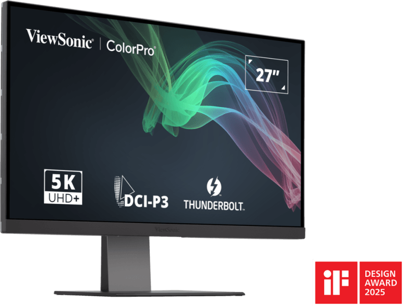 ViewSonic VP2788-5K Écran 27 pouces 5K Thunderbolt™ 4 avec prise en charge de 99 % de la DCI-P3 et du double chaînage 5K — image 4