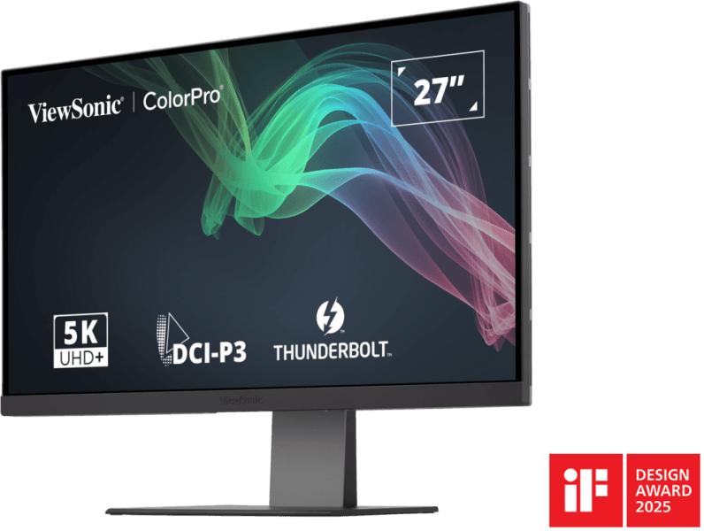 ViewSonic VP2788-5K Écran 27 pouces 5K Thunderbolt™ 4 avec prise en charge de 99 % de la DCI-P3 et du double chaînage 5K — image 5