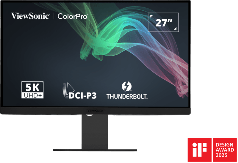 ViewSonic VP2788-5K Écran 27 pouces 5K Thunderbolt™ 4 avec prise en charge de 99 % de la DCI-P3 et du double chaînage 5K — image 6