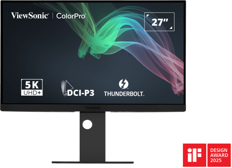 ViewSonic VP2788-5K Écran 27 pouces 5K Thunderbolt™ 4 avec prise en charge de 99 % de la DCI-P3 et du double chaînage 5K — image 7