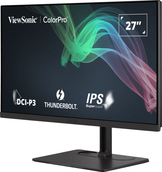 ViewSonic VP2776T-4K Moniteur 27 pouces 4K Thunderbolt™ 4 avec 98 % de couverture DCI-P3 et 100 % de couverture sRGB — image 2
