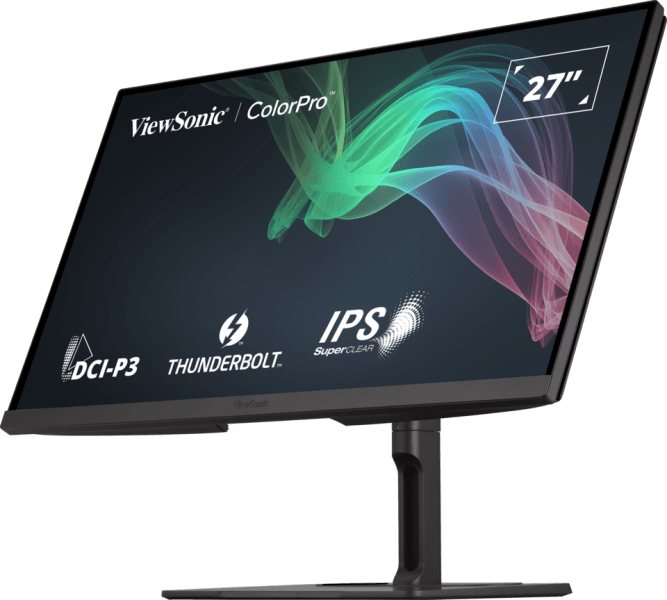 ViewSonic VP2776T-4K Moniteur 27 pouces 4K Thunderbolt™ 4 avec 98 % de couverture DCI-P3 et 100 % de couverture sRGB — image 3