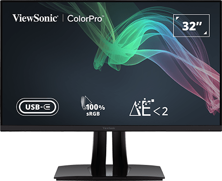 ViewSonic Moniteur ColorPro 32" 4K UHD couverture sRGB à 100%