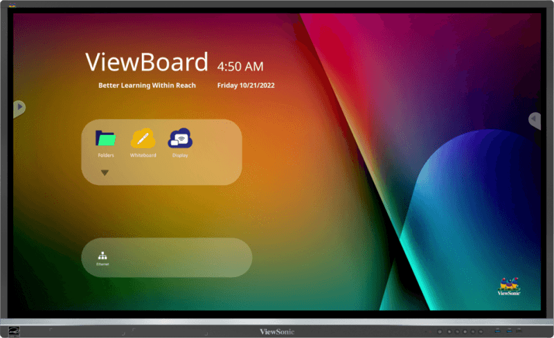 ViewSonic Moniteur Interactif ® 55" Pouces 4K — image 1