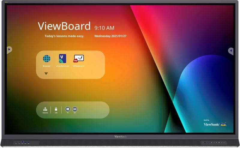 ViewSonic Moniteur interactif 75" Pouces 4K ViewBoard® — image 2