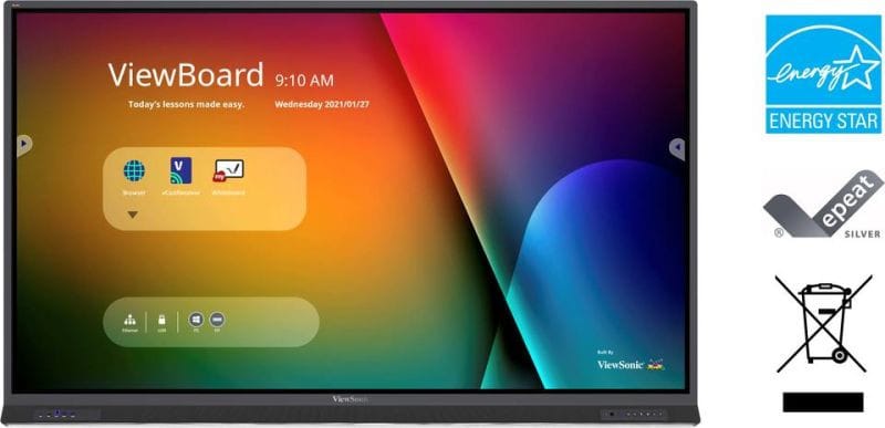 ViewSonic Moniteur interactif  4K  86" Pouces ViewBoard® — image 1