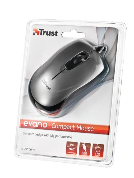 Souris optique filaire EVANO Trust USB (16489)