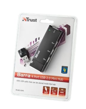 Trust BARRA Mini Hub 4 Port USB 2.0 (15005) — image 3