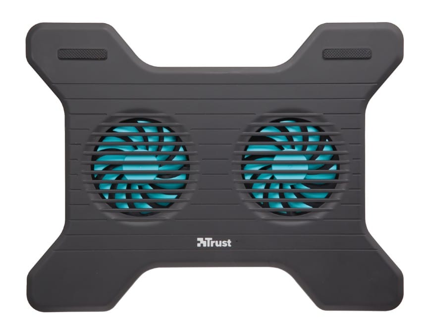 Trust Xstream Breeze Support ventilé Refroidisseur avec 2 ventilateurs pour PC Portable Jusqu'au 16 Pouces