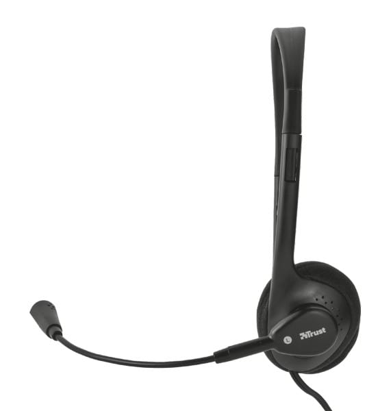 Micro Casque stéréo Trust PRIMO avec micro flexible - Jack 3.5