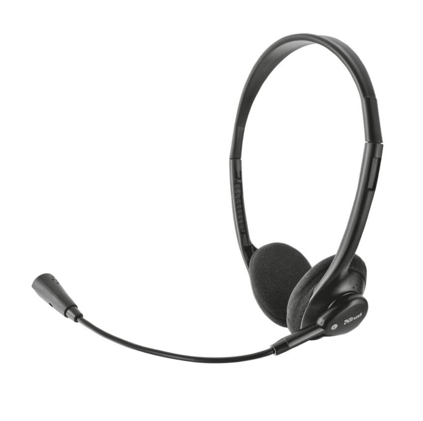 Micro Casque stéréo Trust PRIMO avec micro flexible - Jack 3.5