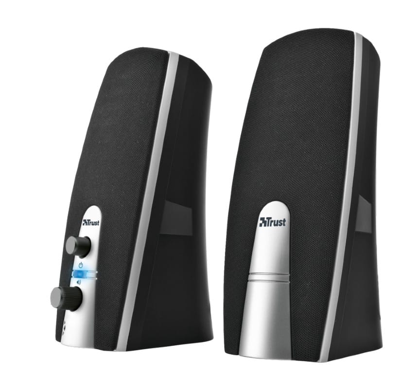 Haut-parleurs multimédia stéréo Trust MILA 2.0 - USB 10 Watts (16697)