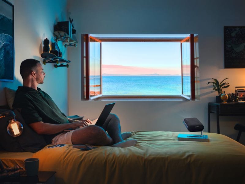 ViewSonic M1B Max Projecteur portable LED connecté 1080p avec Google TV intégré — image 32
