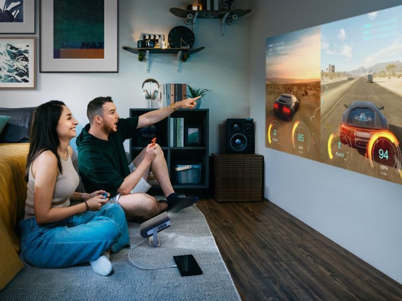 ViewSonic M1B Max Projecteur portable LED connecté 1080p avec Google TV intégré — image 33