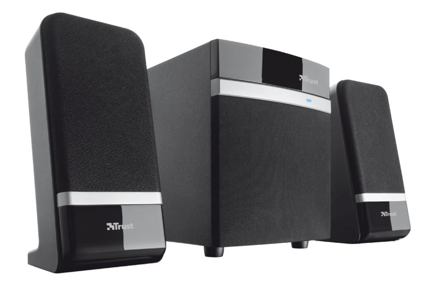 Haut-parleurs Trust RAINA 2.1- stéréo 2.1 RMS 10 Watts (18925)