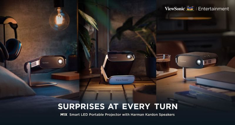 ViewSonic Projecteur portable LED intelligent avec haut-parleurs Harman Kardon — image 27
