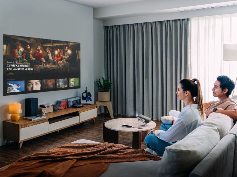 ViewSonic Projecteur portable LED intelligent avec haut-parleurs Harman Kardon — image 32