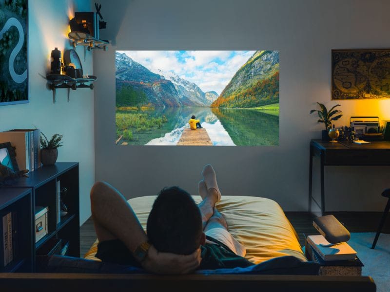 ViewSonic Projecteur portable LED intelligent avec haut-parleurs Harman Kardon — image 33