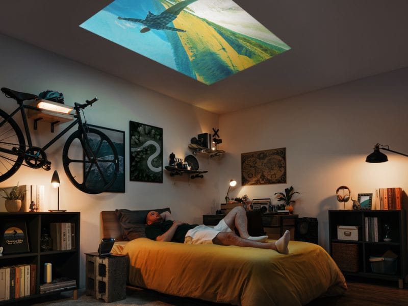 ViewSonic Projecteur portable LED intelligent avec haut-parleurs Harman Kardon — image 34