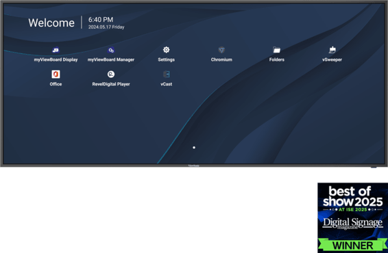 ViewSonic CDE105UW Écran de présentation 105" 5K