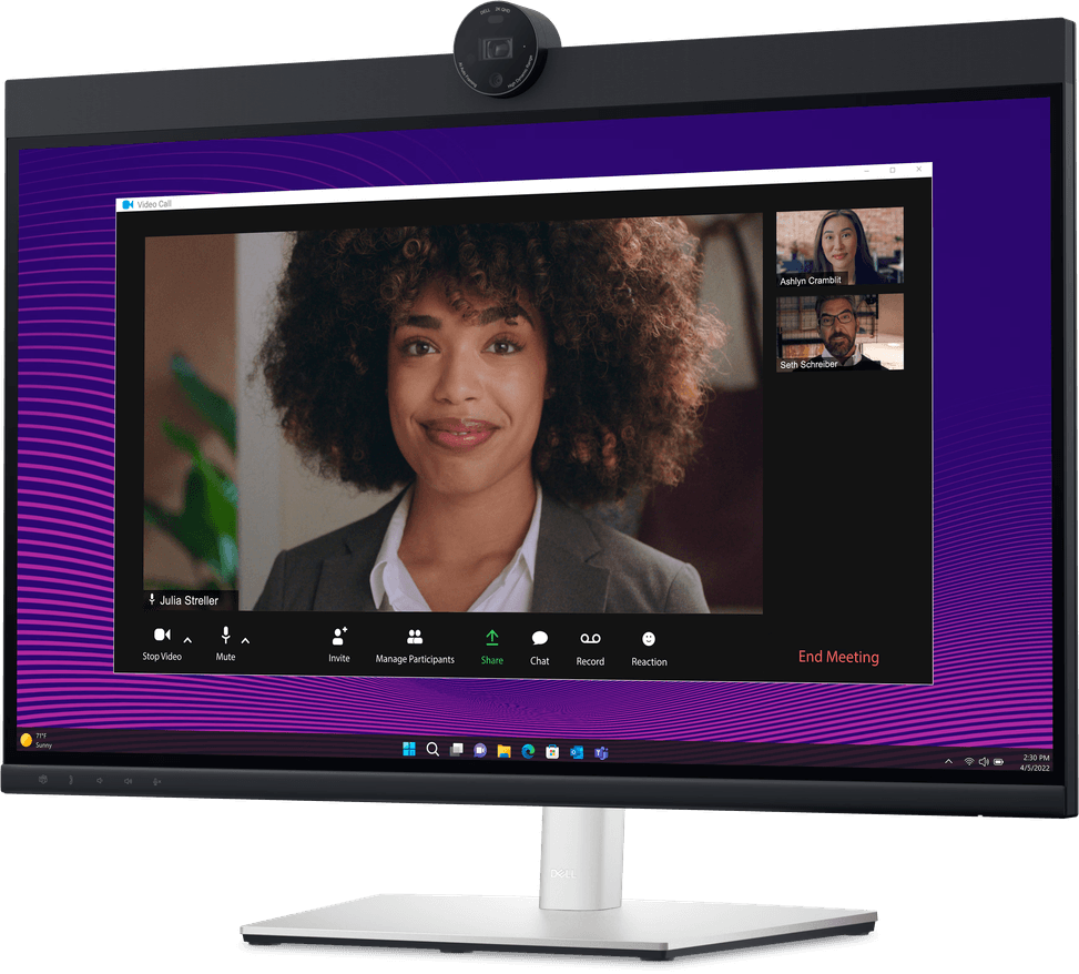 Écran de visioconférence Dell Pro 27 Plus - P2724DEB — image 9