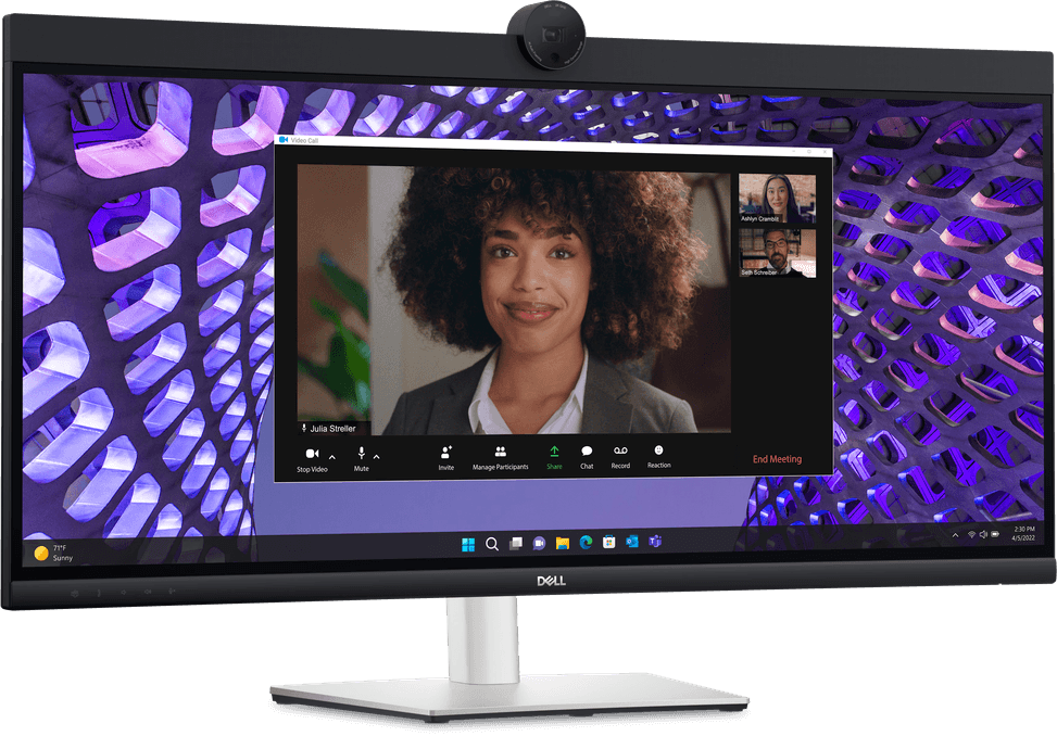 Écran de visioconférence Dell Pro 34 Plus - P3424WEB — image 4