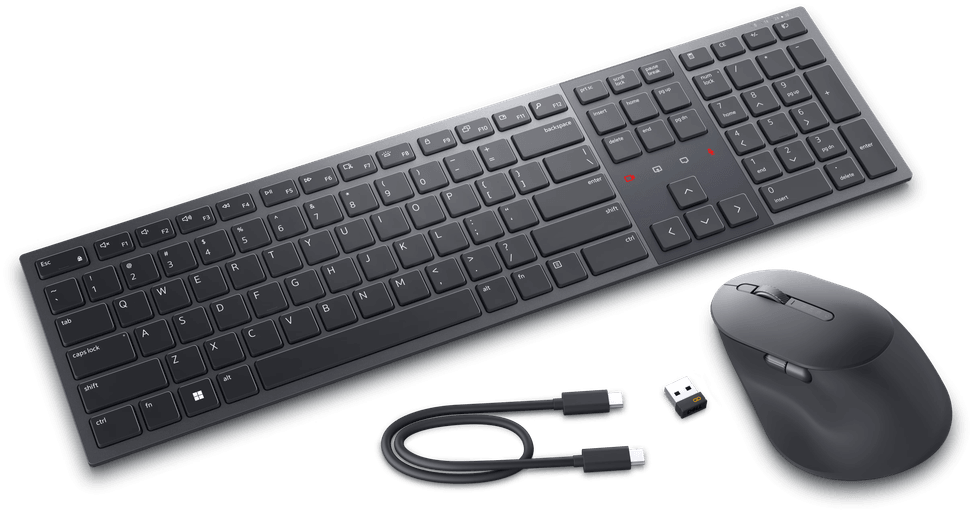 Clavier et souris de collaboration Dell Premier - KM900 - français (AZERTY) — image 2