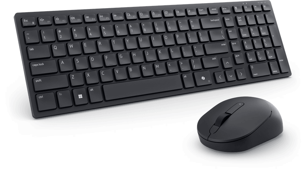 Clavier et souris compacts et silencieux Dell Pro - KM555 - français (AZERTY) — image 1