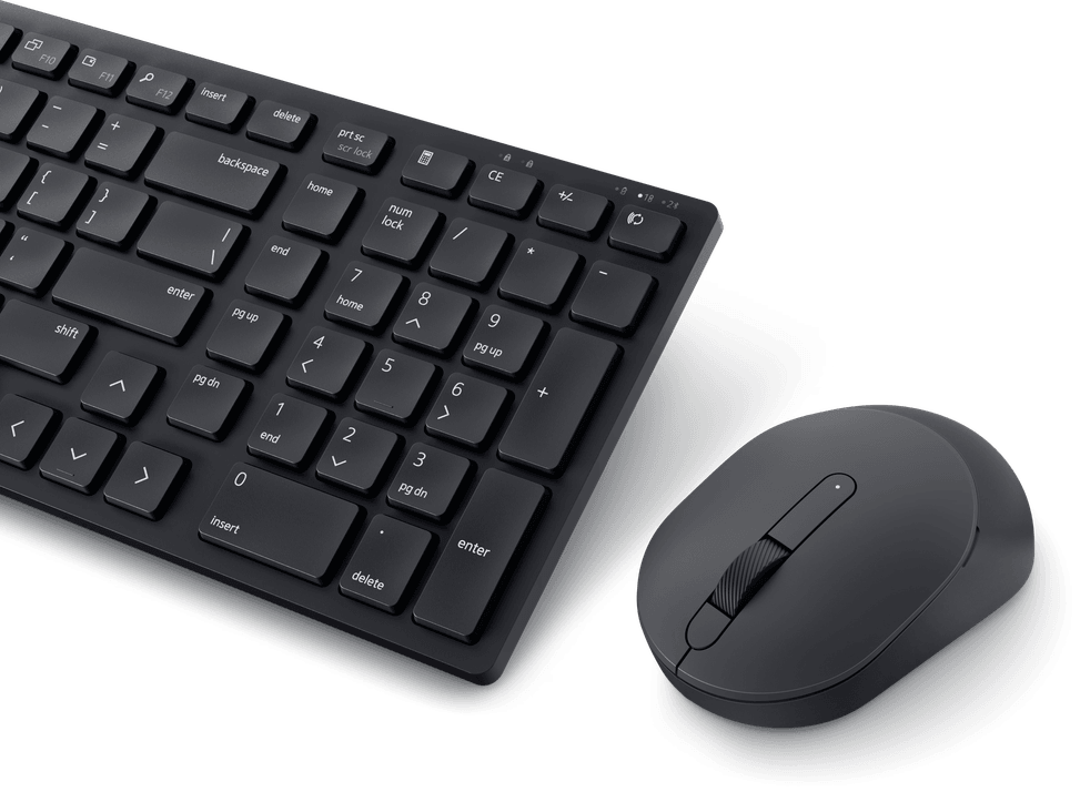 Clavier et souris compacts et silencieux Dell Pro - KM555 - français (AZERTY) — image 4
