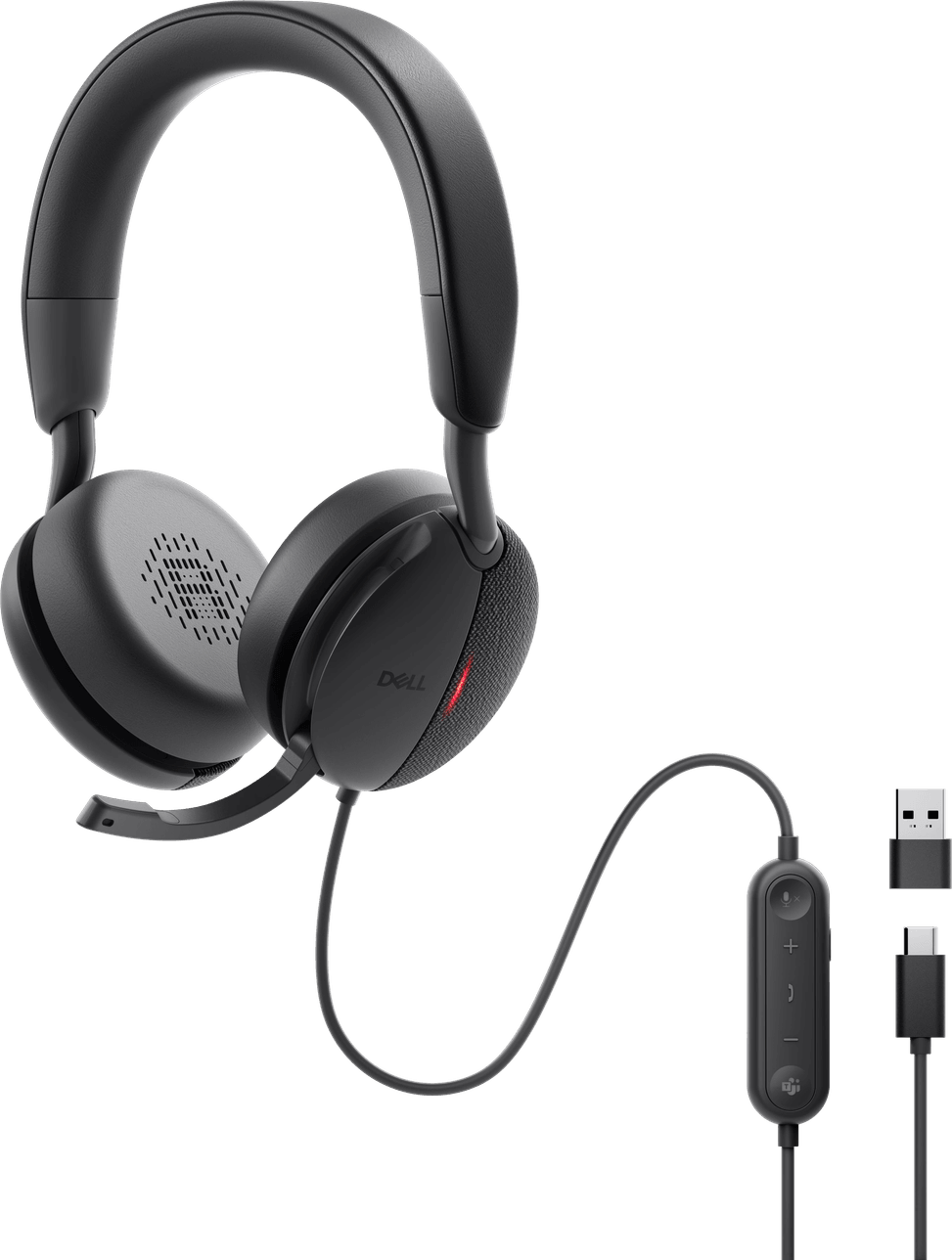 Casque filaire Dell Pro Plus à réduction active du bruit - WH5024 — image 5