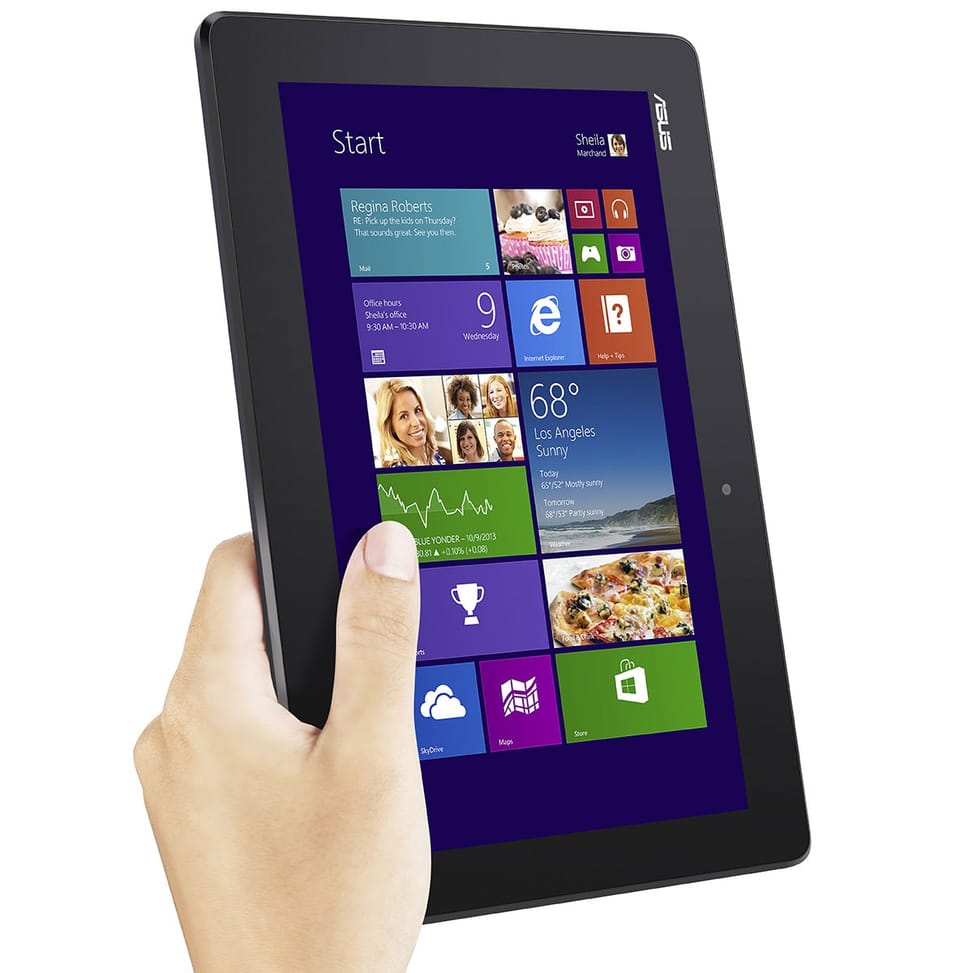 Ultraportable ASUS Transformer Book T100TAF 10.1" - Blanc
