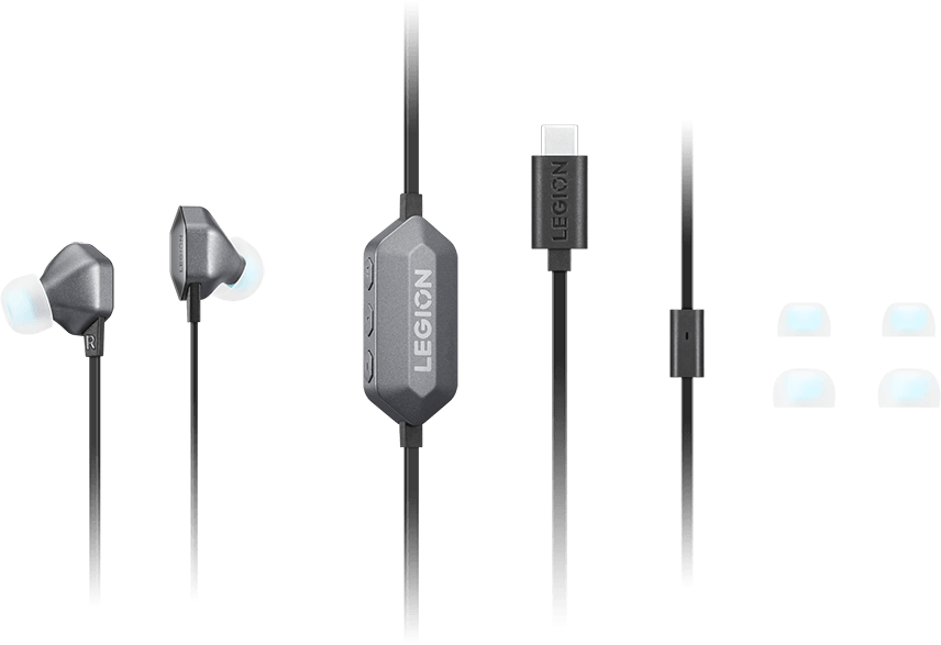Écouteurs filaires USB-C Lenovo Legion E510 7.1 RGB Gaming (GXD1N40797) — image 4