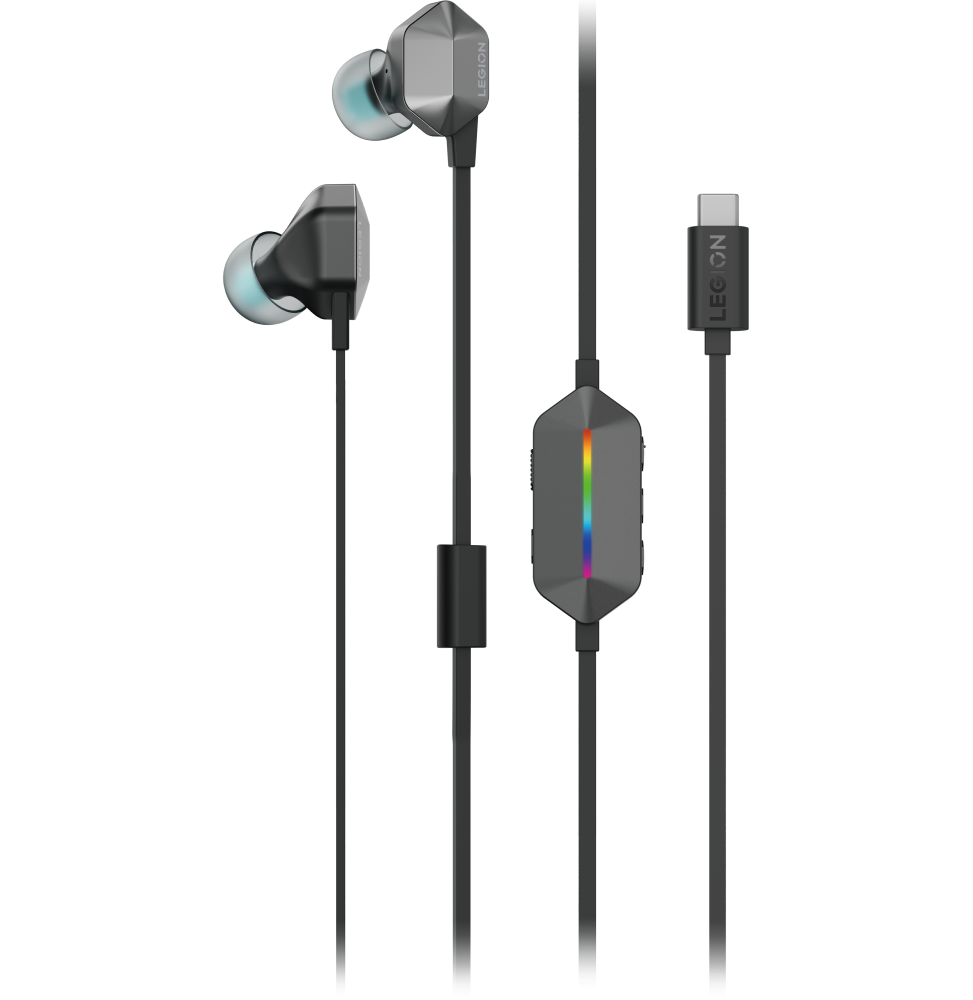 Écouteurs Bluetooth Lenovo Legion E510 7.1 RGB Gaming (GXD1N40797)