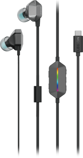 Écouteurs filaires USB-C Lenovo Legion E510 7.1 RGB Gaming (GXD1N40797)