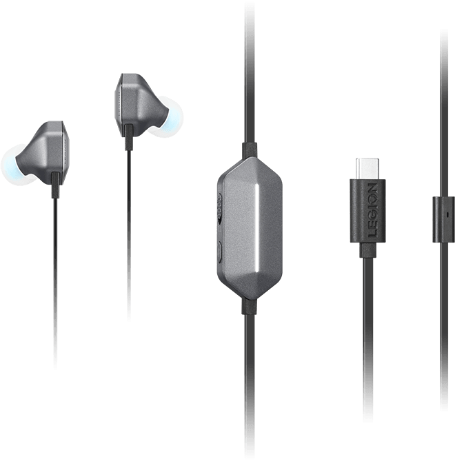 سماعات أذن سلكية USB-C للألعاب Lenovo Legion E510 7.1 RGB (GXD1N40797) — صورة 2