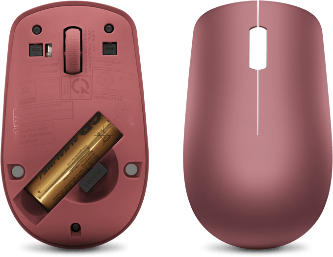 Souris sans fil USB Lenovo 530 - Cherry Red (GY50Z18990) — image 2