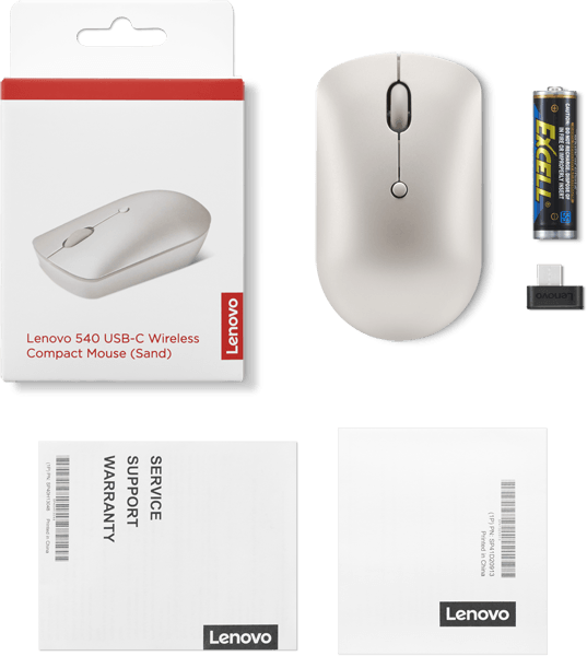 Souris sans fil USB-C Lenovo 540 (GY51D20873) — image 7